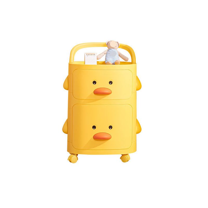 Comodino giallo anziano comodino per bambini contemporanei tavolo da notte