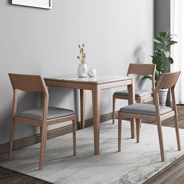 Industrial Style Square Dining Table Stone 4 Legs Dining Site Table for Dining Room Clearhalo ' dining_table' 'Dining Tables & Seating' 'Dining Tables' 'furn' 'furn_dining_table' 'Furniture' 'furniture_dining_table' 'Kitchen & Dining Furniture' 'kitchen&dining_furn' 'kitchen' 'kitchen_dining_table' 1200x1200_5d05b7a1-3f67-4fa4-8166-89535338339e