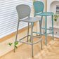 Scandinavian Matte Finish Milk Tea Shop Stool Plastic Footrest Barstool Clearhalo 'Bar Furniture' 'Bar Stools' 'bar_stools' 'furn' 'furn_bar_stools' 'Furniture' 'furniture_bar_stools' 'Kitchen & Dining Furniture' 1200x1200_5d06b3e4-0c83-46ac-aac5-ca48a369c258