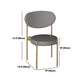 Glam Stone Top Dining Table Set 1/2/5 Pieces Rectangle White Indoor Dinette Set Clearhalo 'Dining Room Sets' 'Dining Tables & Seating' 'dining_room_set' 'furn' 'furn_dining_room_set' 'Furniture' 'Kitchen & Dining Furniture' 1200x1200_5d06da9b-5ec7-4177-bb02-525482e366fc