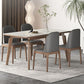 Rectangle Solid Wood Legs Table Contemporary Stone Dining Table for Dining Room Clearhalo 'Dining Tables & Seating' 'Dining Tables' 'dining_table' 'furn' 'furn_dining_table' 'Furniture' 'Kitchen & Dining Furniture' 1200x1200_5d08333c-dc80-43b0-b87b-dd77de0fcf0f