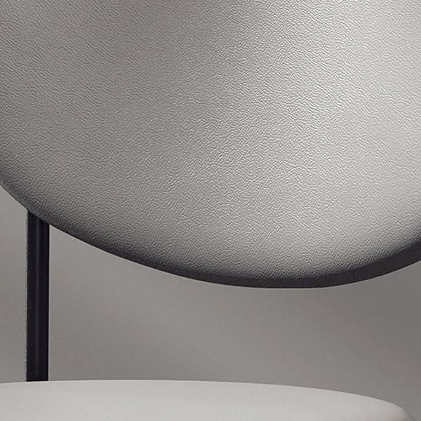 Home Scandinavian Side Chair Upholstered Metal Open Back Dining Room Chair Clearhalo ' kitchen&dining_furn' 'Dining Chairs' 'Dining Tables & Seating' 'dining_chair' 'furn' 'furn_dining_chair' 'Furniture' 'furniture_dining_chair' 'Kitchen & Dining Furniture' 'kitchen' 1200x1200_5d0a3c51-a904-43a7-9dae-69cbbfff4742