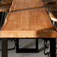 Modern Solid Wood Bar Table Rectangle Dining Table for Kitchen Living Room Coffee Room Clearhalo 'Bar Furniture' 'Bar Tables' 'bar_tables' 'furn' 'furn_bar_tables' 'Furniture' 'Kitchen & Dining Furniture' 1200x1200_5d0cca64-0a5d-4eb0-b51c-5b1ba395db03