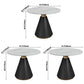Round Pedestal Dining Table Modern Stone Furniture for Dining Room Home Clearhalo ' dining_table' 'Dining Tables & Seating' 'Dining Tables' 'furn' 'furn_dining_table' 'Furniture' 'furniture_dining_table' 'Kitchen & Dining Furniture' 'kitchen&dining_furn' 'kitchen' 'kitchen_dining_table' 1200x1200_5d0d00dd-0534-49cf-9f27-1b5a92d34999