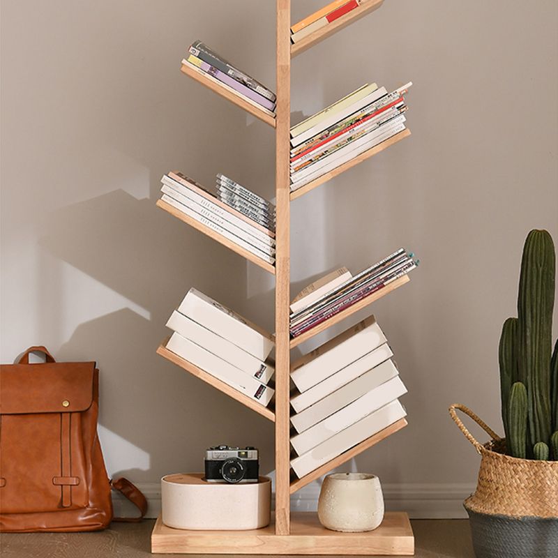 Scandinavian Open Storage Shelf BOUTKAARS met planken voor thuiskantoor