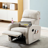 Tasche laterali di poltrona standard contemporanea in metallo a colori solidi interni