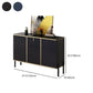Glam Stone Sideboard Sala da pranzo Scaffali regolabili Sideboard