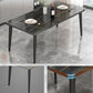 Minimalist Kitchen Rectangle Dining Table Sintered Stone Standard Dining Table with 4 Legs Base Clearhalo ' dining_table' 'Dining Tables & Seating' 'Dining Tables' 'furn' 'furn_dining_table' 'Furniture' 'furniture_dining_table' 'Kitchen & Dining Furniture' 'kitchen&dining_furn' 'kitchen' 'kitchen_dining_table' 1200x1200_5d15e8dc-f73e-4093-be72-0a93117c152b