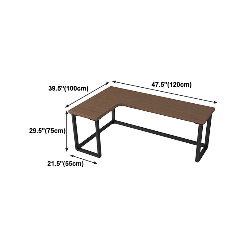Modern L-Shape Home Bedroom Desk Office Solid Wood Writing Desk Clearhalo 'furn' 'furn_office_desk' 'Furniture' 'furniture_office_desk' 'Office Desks' 'Office Furniture' 'office_desk' 1200x1200_5d18d7f8-d4d4-41be-8255-76a7138852c2