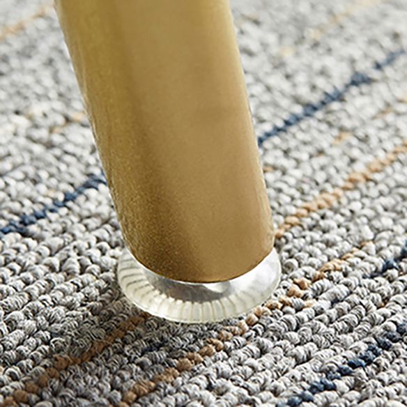 Rectangle Scandinavian Dining Room Set Sintered Stone Top Dining Furniture Set with Metallic Base Clearhalo 'Dining Room Sets' 'Dining Tables & Seating' 'dining_room_set' 'furn' 'furn_dining_room_set' 'Furniture' 'furniture_dining_room_set' 'Kitchen & Dining Furniture' 'kitchen&dining_furn' 'kitchen' 1200x1200_5d1a1ba3-08a6-4990-ba6d-f5b0e0812f2b