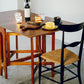 Eettafel met neerklapbaar blad Massief houten eettafel voor eetkamer