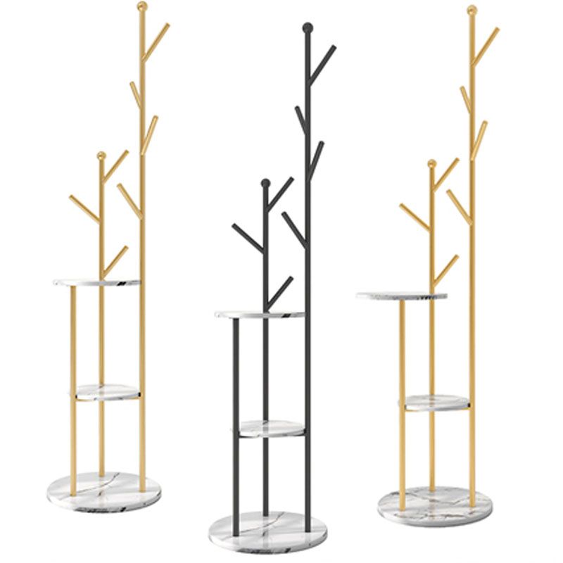 Glamargträger Freistehende Regale und Messdoßhaken Metallhalle Ständer mit Schieferbasis