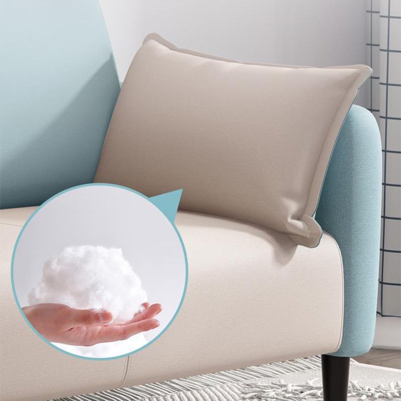 Scandinavian Sofa with 3 Pillows and Pillow Top Arm for Three People Clearhalo 'Furniture' 'furniture_sofas' 'Living Room Furniture' 'Sofa' 'sofas' 1200x1200_5d1d2fcf-597c-4f03-985f-30c9dc160818