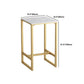 Gold Metal Pub Table Set for Small Places Glam Faux Leather 1/3/5 Pieces Bar Set Clearhalo 'Bar Furniture' 'furn' 'furn_home_bar_bar_sets' 'Furniture' 'Home Bars & Bar Sets' 'home_bar_bar_sets' 'Kitchen & Dining Furniture' 1200x1200_5d1da8a0-3f58-4490-a6e2-5047cd2a41d7