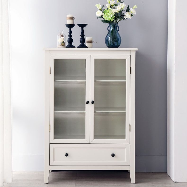 Credenza da cucina con cornice in rovere contemporanea per sala da pranzo