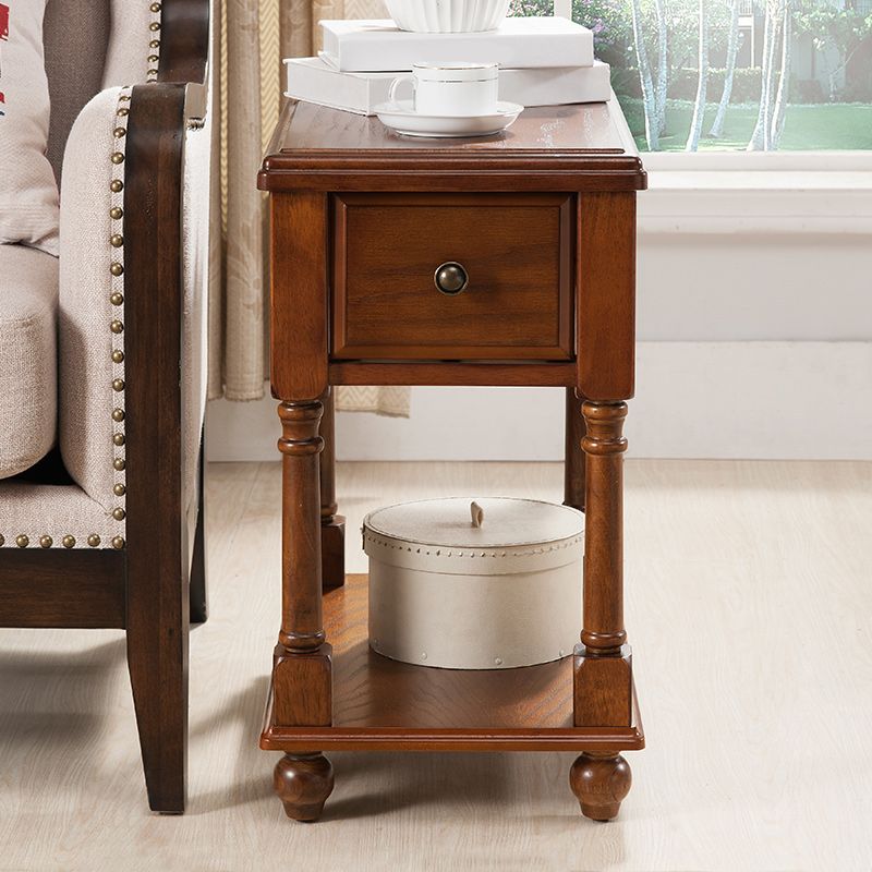 Mesa auxiliar de 4 patas de 22.8 "de altura