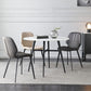 Set di mobili da pranzo contemporanei 1/2/3/5 pezzi e sedie da pranzo in pietra sinterizzate
