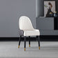 Solid Back Arm Side Chair Scandinavian Design Leather Dining Side Chair Clearhalo 'Dining Chairs' 'Dining Tables & Seating' 'dining_chair' 'furn' 'furn_dining_chair' 'Furniture' 'Kitchen & Dining Furniture' 1200x1200_5d3437d2-1947-4bd1-a26f-e4c1e9d7a3ed