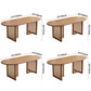 Solid Wood Dinette Table Contemporary Style Home Kitchen Dinner Furniture Clearhalo ' dining_table' 'Dining Tables & Seating' 'Dining Tables' 'furn' 'furn_dining_table' 'Furniture' 'furniture_dining_table' 'Kitchen & Dining Furniture' 'kitchen&dining_furn' 'kitchen' 'kitchen_dining_table' 1200x1200_5d343cca-80b8-465f-a8e1-e057aa819bf9