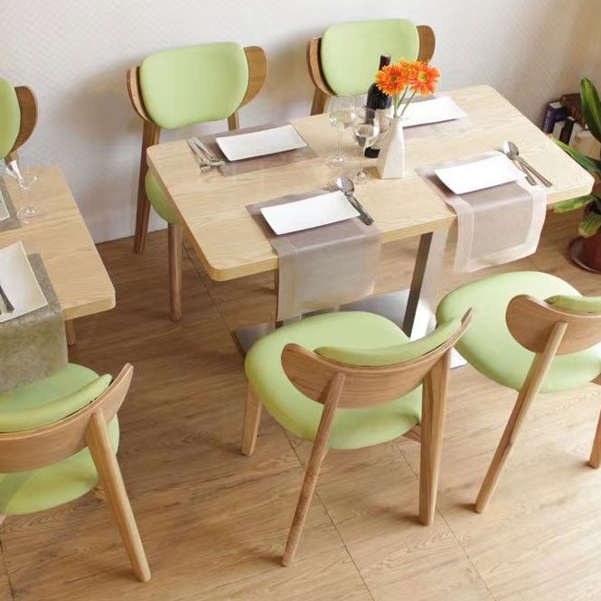 Industrial Style Dining Table Home Kitchen Dinner Room Furniture with Metal Base Clearhalo ' dining_table' 'Dining Tables & Seating' 'Dining Tables' 'furn' 'furn_dining_table' 'Furniture' 'furniture_dining_table' 'Kitchen & Dining Furniture' 'kitchen&dining_furn' 'kitchen' 'kitchen_dining_table' 1200x1200_5d360785-60ed-455e-9434-396bee75dbd8