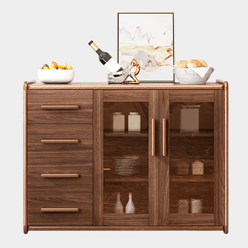Cucina moderna in stile cucina sideboard in legno ingegnerizzato con 4 cassetti
