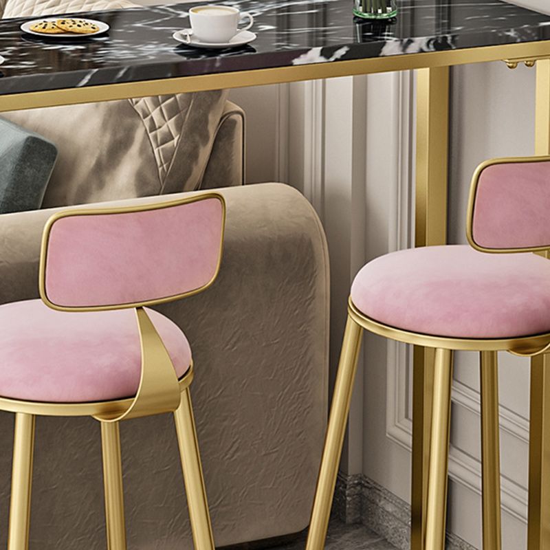 Marmeren eigentijdse cocktailbars tafel met opslag rechthoekige aanrechttafel