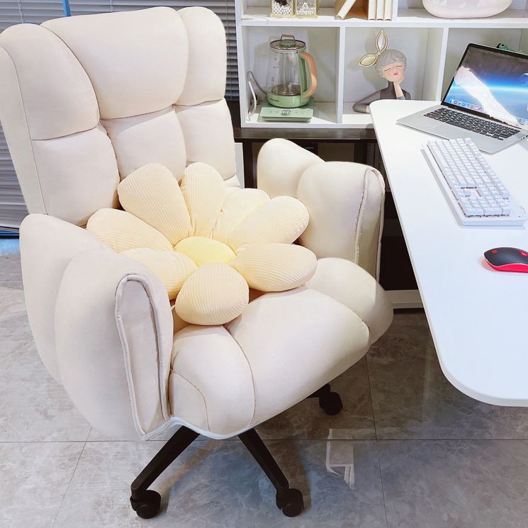 Armless Modern Desk Chair No Distressing Ergonomic Office Chair Clearhalo 'furn' 'furn_office_chair' 'Furniture' 'Office Chairs' 'Office Furniture' 'office_chair' 1200x1200_5d39b28b-bd5a-4bf6-a2df-c541c082ab96