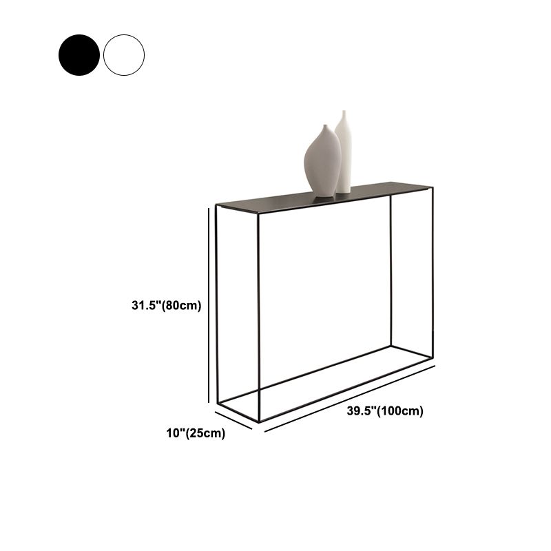 Tavolino console rettangolare ironcraft tabella per la sala