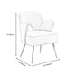 23.62"W x 23.62"D Velvet/Leather Side Chair Brass Four Legs Accent Chair Clearhalo 'Accent Chairs' 'accent_chairs' 'Chairs & Seating' 'furn' 'furn_accent_chairs' 'Furniture' 'Living Room Furniture' 1200x1200_5d3ea245-ec6d-4e37-b70b-0b1ab829538e
