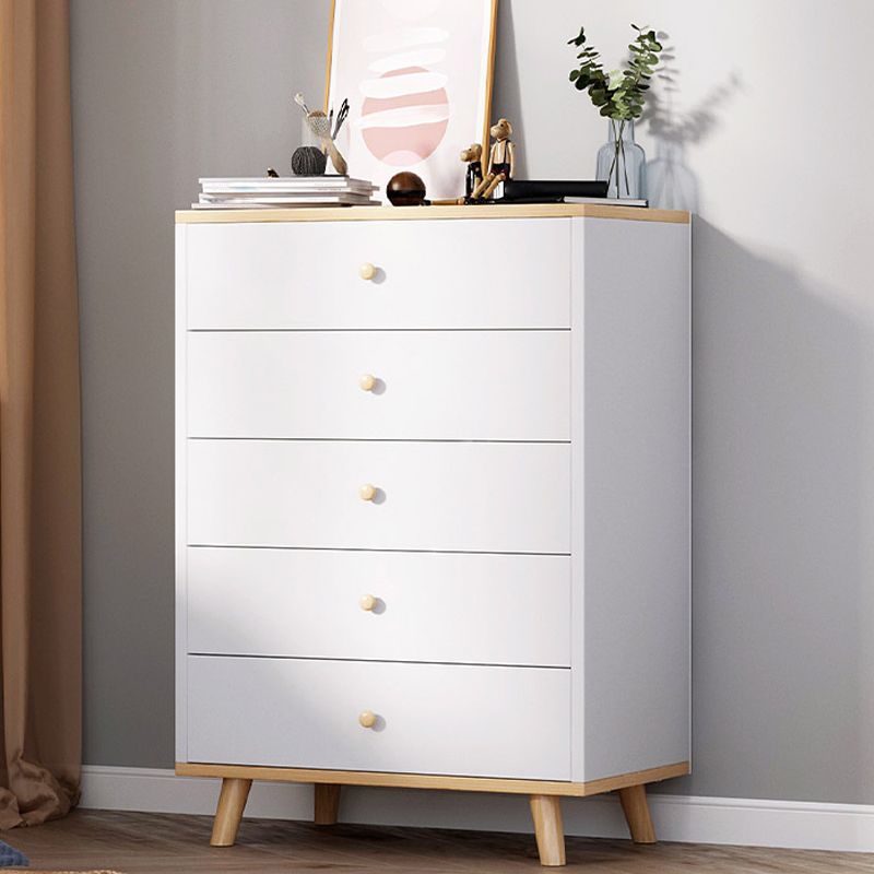 現代の長方形は木材とまっすぐな脚の胸を製造しました