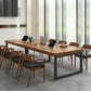 Pine Wood Top Dining Table Industrial Dining Table with Sled Base Clearhalo ' dining_table' 'Dining Tables & Seating' 'Dining Tables' 'furn' 'furn_dining_table' 'Furniture' 'furniture_dining_table' 'Kitchen & Dining Furniture' 'kitchen&dining_furn' 'kitchen' 'kitchen_dining_table' 1200x1200_5d401d2e-09ca-403a-9722-c74e28109e33