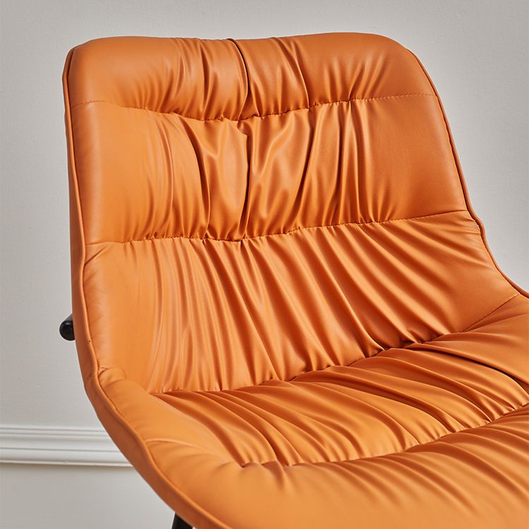 Tabourets de barre bas du revêtement bas contemporain avec des jambes en métal