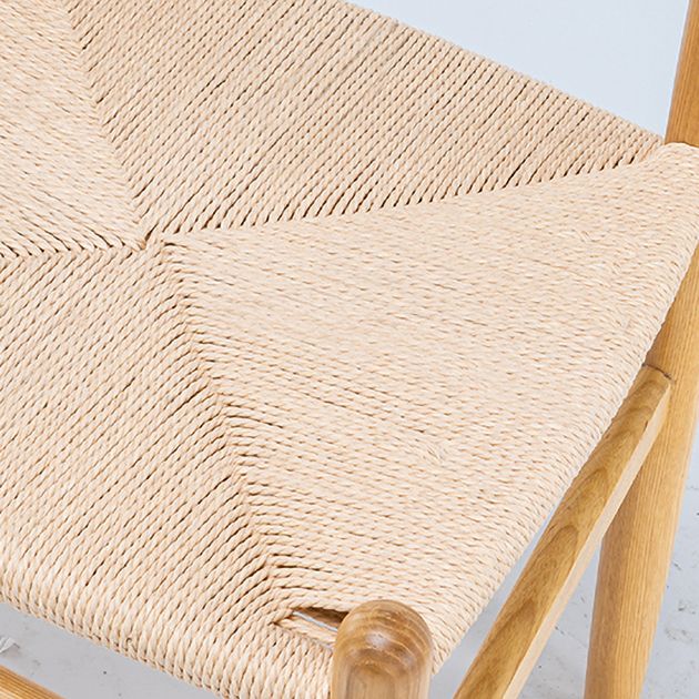 Scandinavian Style Wood Dining Chair Open Back Patio Dining Side Chair Clearhalo ' kitchen&dining_furn' 'Dining Chairs' 'Dining Tables & Seating' 'dining_chair' 'furn' 'furn_dining_chair' 'Furniture' 'furniture_dining_chair' 'Kitchen & Dining Furniture' 'kitchen' 1200x1200_5d45f50f-663e-4942-8736-49b747fbf02a