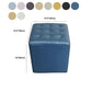 Moderno ottomano ottomano resistente all'acqua resistente alla vera pelle trapuntata pouf pouf pouf