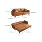 33" Wide Contemporary Sleeper Sofa Futon Orange Sleeper Sofa
