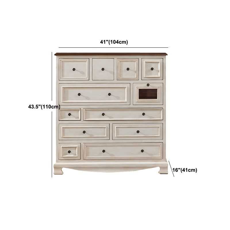 Amerikaanse traditionele opbergkast vast hout opbergkast dressoir