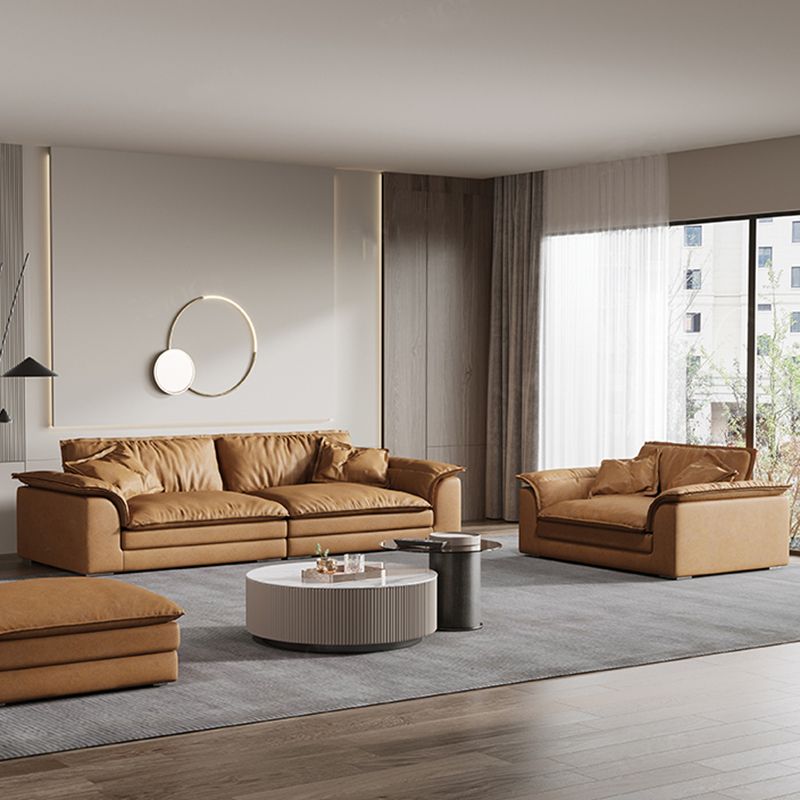 29.53" H Modern Square Arm Sofa with Multiple Cushion Seat for Living Room,Apartment Clearhalo 'furn' 'furn_sofas' 'Furniture' 'furniture_sofas' 'kitchen' 'kitchen_sofas' 'Living Room Furniture' 'Sofa' 'sofas' 1200x1200_5d480827-c846-4059-8ff6-4e0a3d345e2f