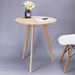 Scandinave 23,6 "/27,5" Table d'appoint en bois rond 3 Table de fin de jambes