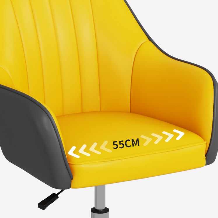 Zeitgenössische Polsterarme Desk Stuhl Height-Shortable Office Stuhl