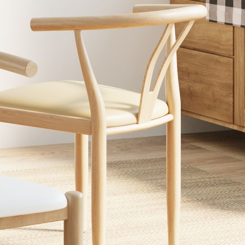 Nordic Style Metal Dining Arm Chair PU Leather Dining Chairs for Home Use Clearhalo ' kitchen&dining_furn' 'Dining Chairs' 'Dining Tables & Seating' 'dining_chair' 'Furniture' 'furniture_dining_chair' 'Kitchen & Dining Furniture' 'kitchen' 1200x1200_5d4e8983-103b-4a0d-b011-ef07dd3ff5e1