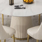 Traditional Luxury Dining Table Round White Sintered Stone Table with Pedestal Base Clearhalo ' dining_table' 'Dining Tables & Seating' 'Dining Tables' 'furn' 'furn_dining_table' 'Furniture' 'furniture_dining_table' 'Kitchen & Dining Furniture' 'kitchen&dining_furn' 'kitchen' 'kitchen_dining_table' 1200x1200_5d506553-0d29-4c27-8020-327867e5b073