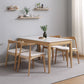Traditional Side Chair Wood Open Back Dining Room Chair for Kitchen
