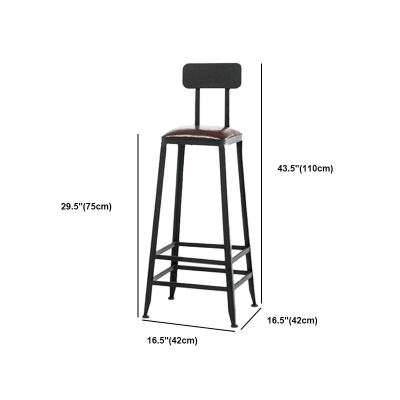 1/6/11 Pieces Pine Wood Top Bar Set with Metal Frame Industrial Rectangle Pub Set Clearhalo 'Bar Furniture' 'furn' 'furn_home_bar_bar_sets' 'Furniture' 'Home Bars & Bar Sets' 'home_bar_bar_sets' 'Kitchen & Dining Furniture' 1200x1200_5d50f148-a517-4e24-9ede-26304b2d77e0