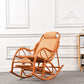 Vintage Style Wood Leisure Lazy Sofa Chair Adjustable Lounge Rocking Chair for Balcony Clearhalo 'Chairs & Seating' 'furn' 'furn_rocking_chairs' 'Furniture' 'Living Room Furniture' 'Rocking Chairs' 'rocking_chairs' 1200x1200_5d5451ac-12ac-40b5-b82d-0d8d77de2ea4
