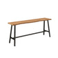 Trestle Base Solid Wood Rectangle Bar Table for Kitchen Dining Room Clearhalo 'Bar Furniture' 'Bar Tables' 'bar_tables' 'furn' 'furn_bar_tables' 'Furniture' 'Kitchen & Dining Furniture' 1200x1200_5d54a313-d4d9-4251-af4b-1895bab64a7c