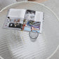 Contemporary Glass Top Coffee Table Round Metal Frame Cocktail Table Clearhalo 'Coffee & Accent Tables' 'Coffee Tables' 'coffee_tables' 'furn' 'furn_coffee_tables' 'Furniture' 'Living Room Furniture' 1200x1200_5d54ef84-9f60-4a86-9d62-0de03a3d360d