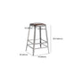 Faux Leather Dining Stools Armless Bar Stools with Metal Base Clearhalo 'Bar Furniture' 'Bar Stools' 'bar_stools' 'furn' 'furn_bar_stools' 'Furniture' 'Kitchen & Dining Furniture' 1200x1200_5d5739a2-495c-4ee4-a2c4-14f71d8b8045