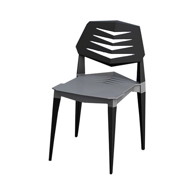 Contemporary No Arm Conference Chair Plastic Chair with Legs for Office Clearhalo 'furn' 'furn_office_chair' 'Furniture' 'Office Chairs' 'Office Furniture' 'office_chair' 1200x1200_5d587c1c-ee93-43ea-95e5-1fb3af760f76