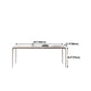 Sintered Stone Top Luxury White Table for Restaurant Rectangle Dining Table with 4 Legs Clearhalo 'Dining Tables & Seating' 'Dining Tables' 'dining_table' 'Furniture' 'furniture_dining_table' 'Kitchen & Dining Furniture' 1200x1200_5d5b8596-5c8a-4dc6-8f6a-557c96c98bd2