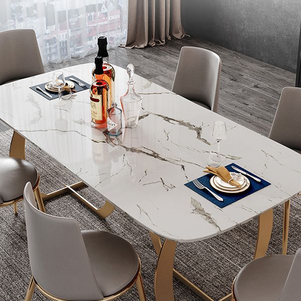 Ensemble de table rectangle de style contemporain 1/4/7 pièces Sending pour usage domestique